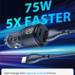 Mobile Car Charger Adapter for Samsung, iPhone