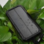 New Product Custom Solar Panel Powerbank Portable Solar Charger 15000mAh Solar Power Banks For Cell Phone