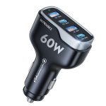 PD60W Fast Car Charging Accessory 2Usb 2 Type C Port Car Charger