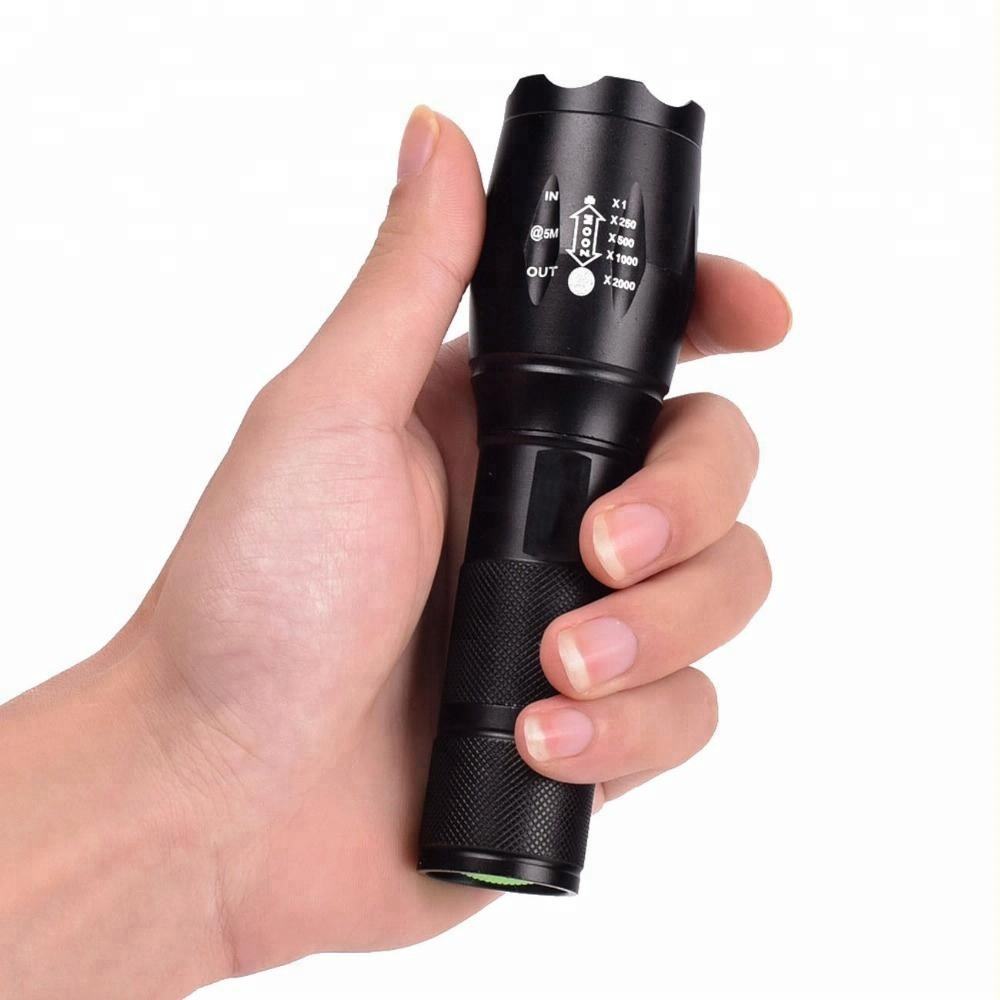 High power waterproof Aluminum flashlights led torch 1000 lumen 10W rechargeable tactical led flashlight