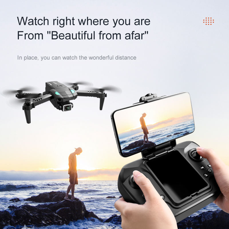 OEM S128 mini droness with 4K video camera HD fpv rc GPS kid and adult Quadrupter mini drone toy cameras dronne Drones