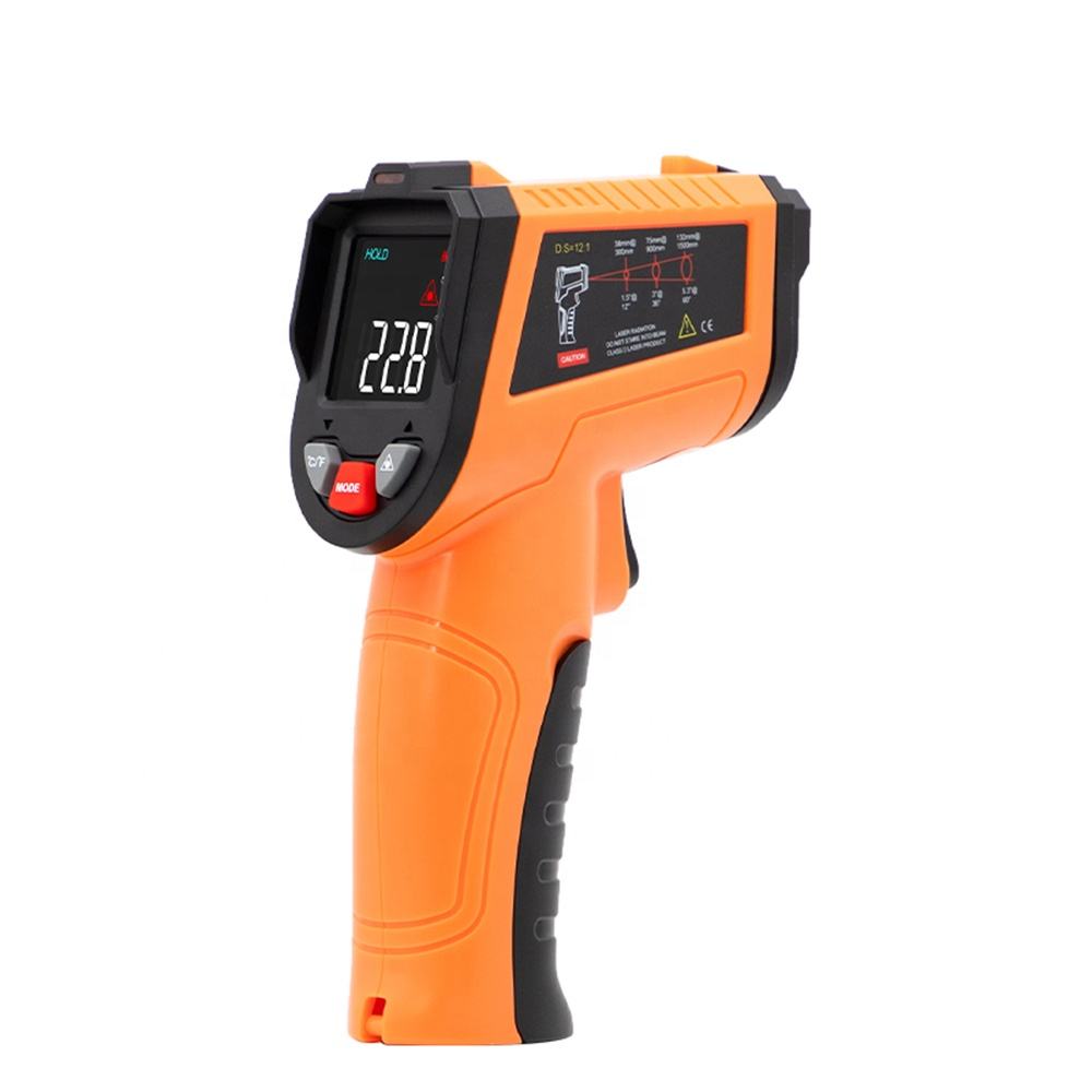 VICTOR 304E RTS Digital IR Temperature Tester Laser Temperature Meter Non-contact Pyrometer Imager