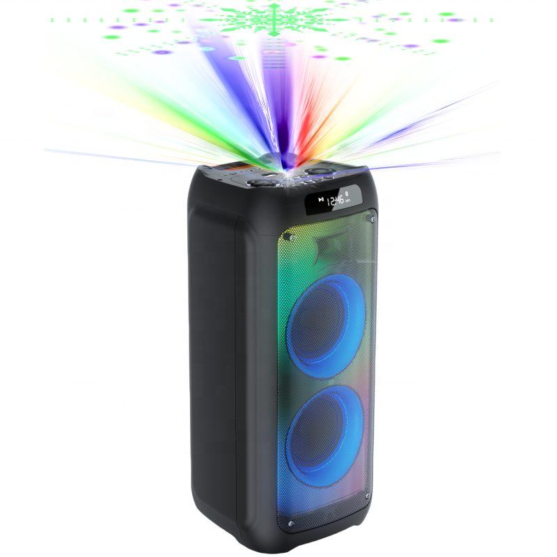 Bluetooth Flame Speaker with Party Laser Light, Bluetooth