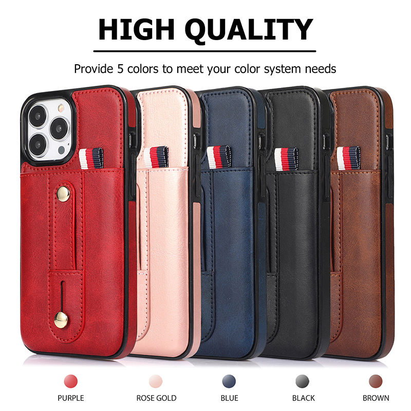 Wholesale for iPhone 15 Pro Max Insert Wallet Case Compatible for iPhone 14 Pro XS Max 15 Plus Phone Case Holder Features