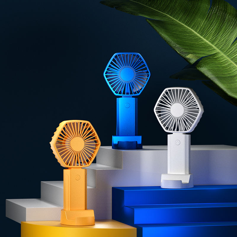 Wholesale Ready Stock Refrigeration Usb Handheld Fan Portable Mini Rechargeable Handy Handheld Fan