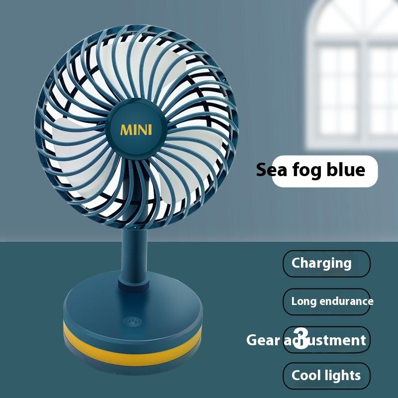 New customizable ultra-long battery life portable USB mini desktop fan