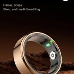 New trend Fashion Health ring finger fitness tracker Heart rate blood oxygen QRing App 5ATM waterproof R02 Smart Ring