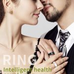 Smart Rings with Health Sleep Monitor Fitness Tracker Heart Rate Blood Oxygen Blood Pressure Test Smart Finger