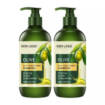 Pure Olive Oil Shampoo and Conditioner set Silky And Shiny Hair Shampoo