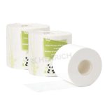 Wholesale Free Sample 100% Natural Bamboo Pulp Customized Toilet Tissue Paper