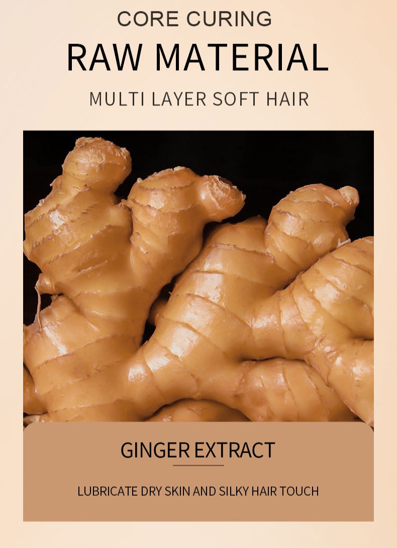 Ginger natural organic hair care shampoo conditioner oil control essence nourishing hair mask