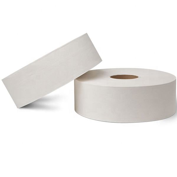 Tissue paper roll 9" Jumbo roll tissue virgin toilet paper