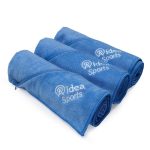 microfiber sports towel gym towel with zipper pocket