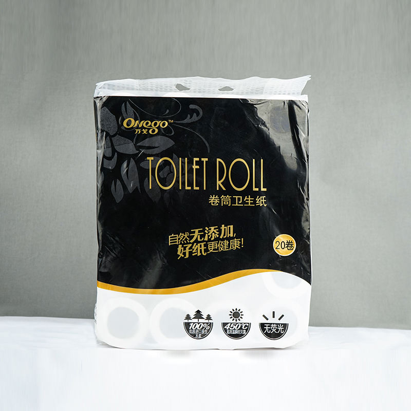 2ply 3ply Embossed Roll Tissue Customised Eco-friendly Toilet Paper