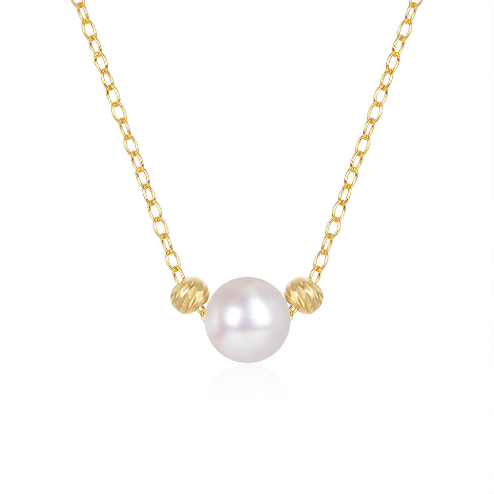 Gold-plated necklace fine jewelry necklace pendant chain simple necklace for women