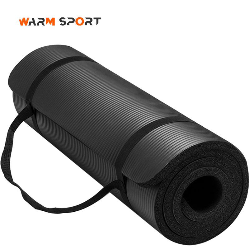 Factory Wholesale Men Women Fitness 10 MM Thickness Non Slip NBR Yoga Mat