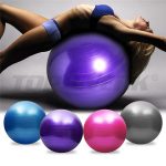 Eco-friendly Custom Printed 45cm 55cm 65cm 75cm Anti-burst PVC Gym Fitness Massage Exercise Yoga Ball