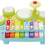 Children Educational Piano Keyboard Toy Drum Set Musical Xylophone Toy for Kids