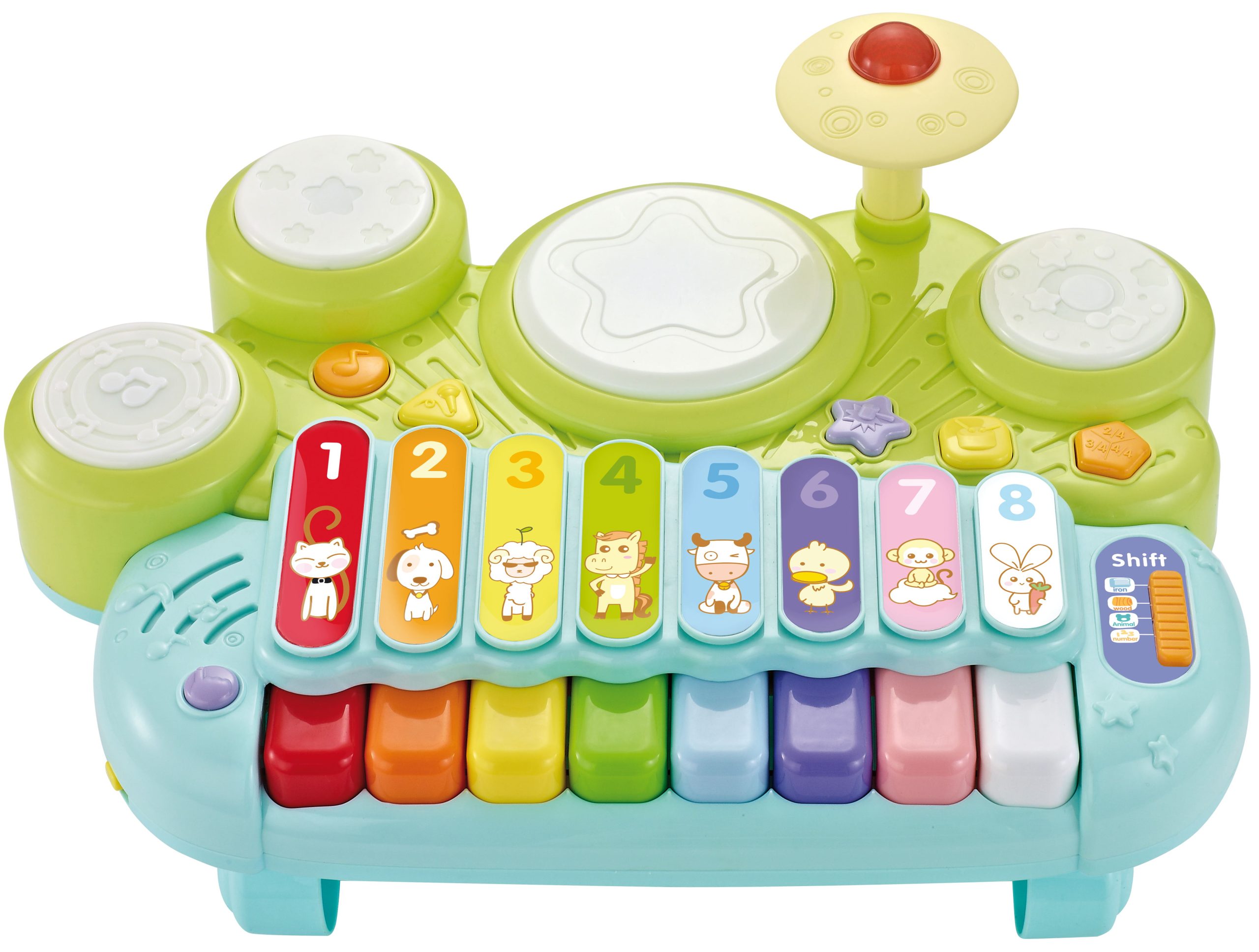 Children Educational Piano Keyboard Toy Drum Set Musical Xylophone Toy for Kids