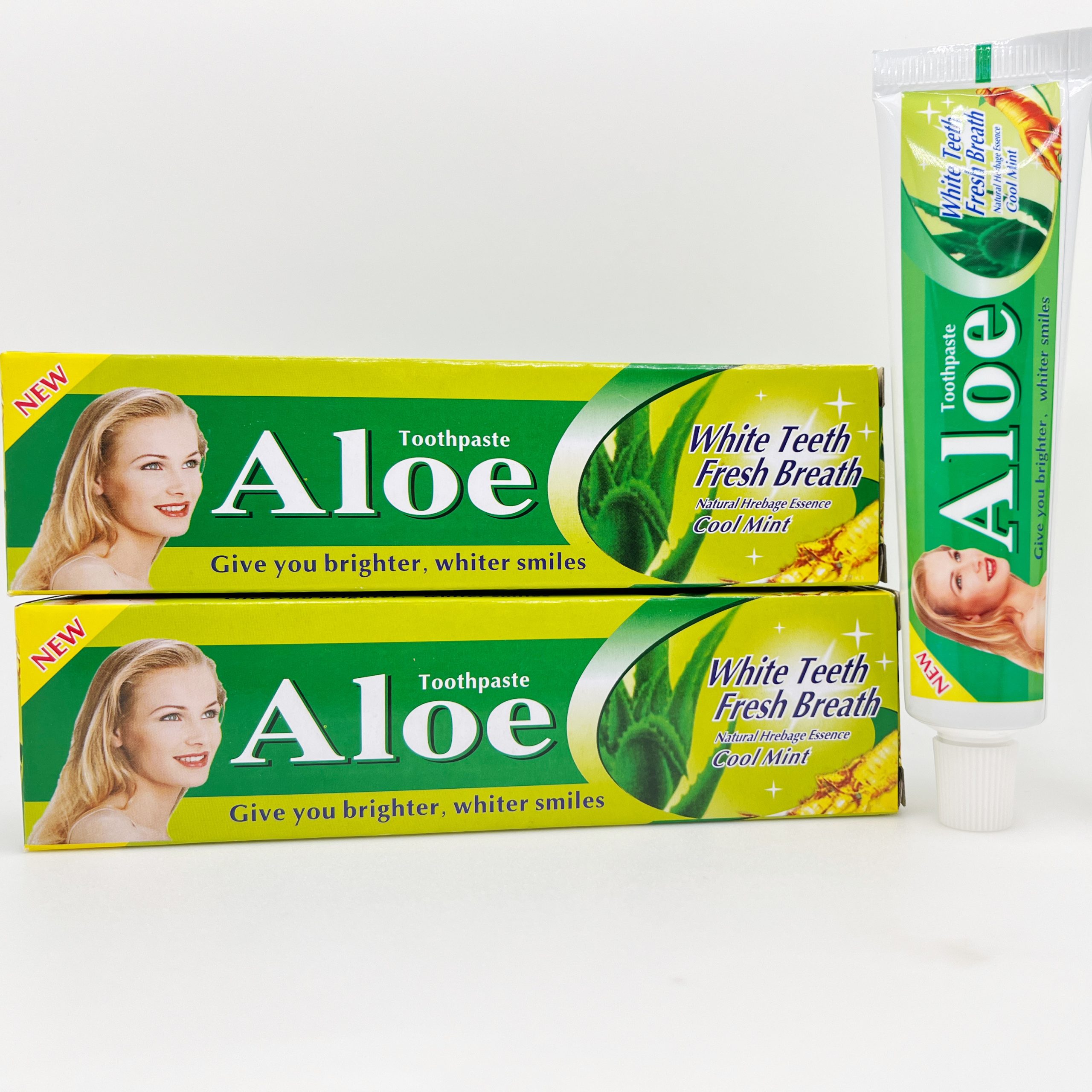 Aloe vera toothpaste fluoride free toothpaste whitening toothpaste wholesale