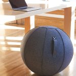 Exercise Ball Chair Canvas & Felt for Home Offices Balance Training Yoga Ball Yoga Balance Stability Exercise Fitness