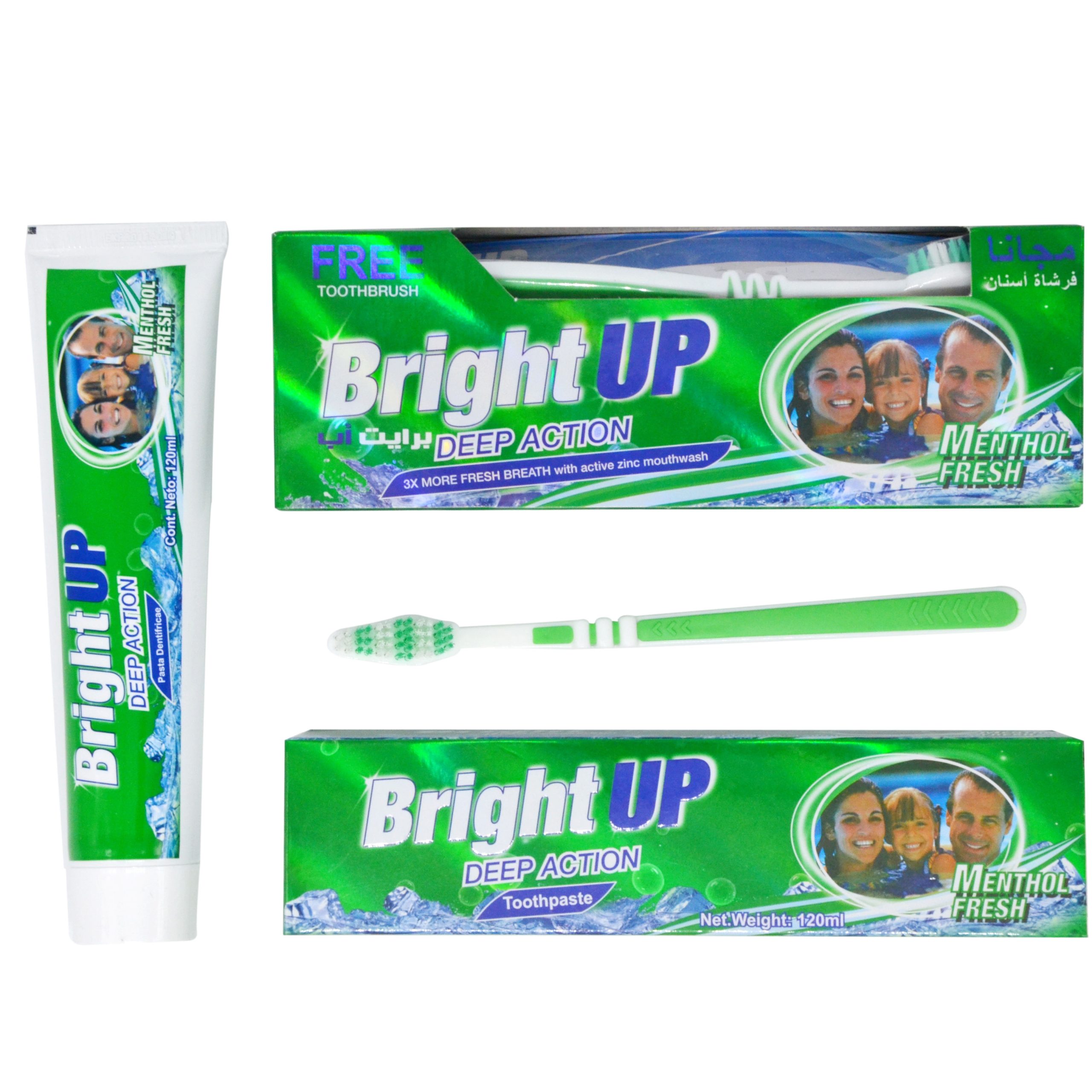 Bright smile Teeth Whitening Fluoride Toothpaste