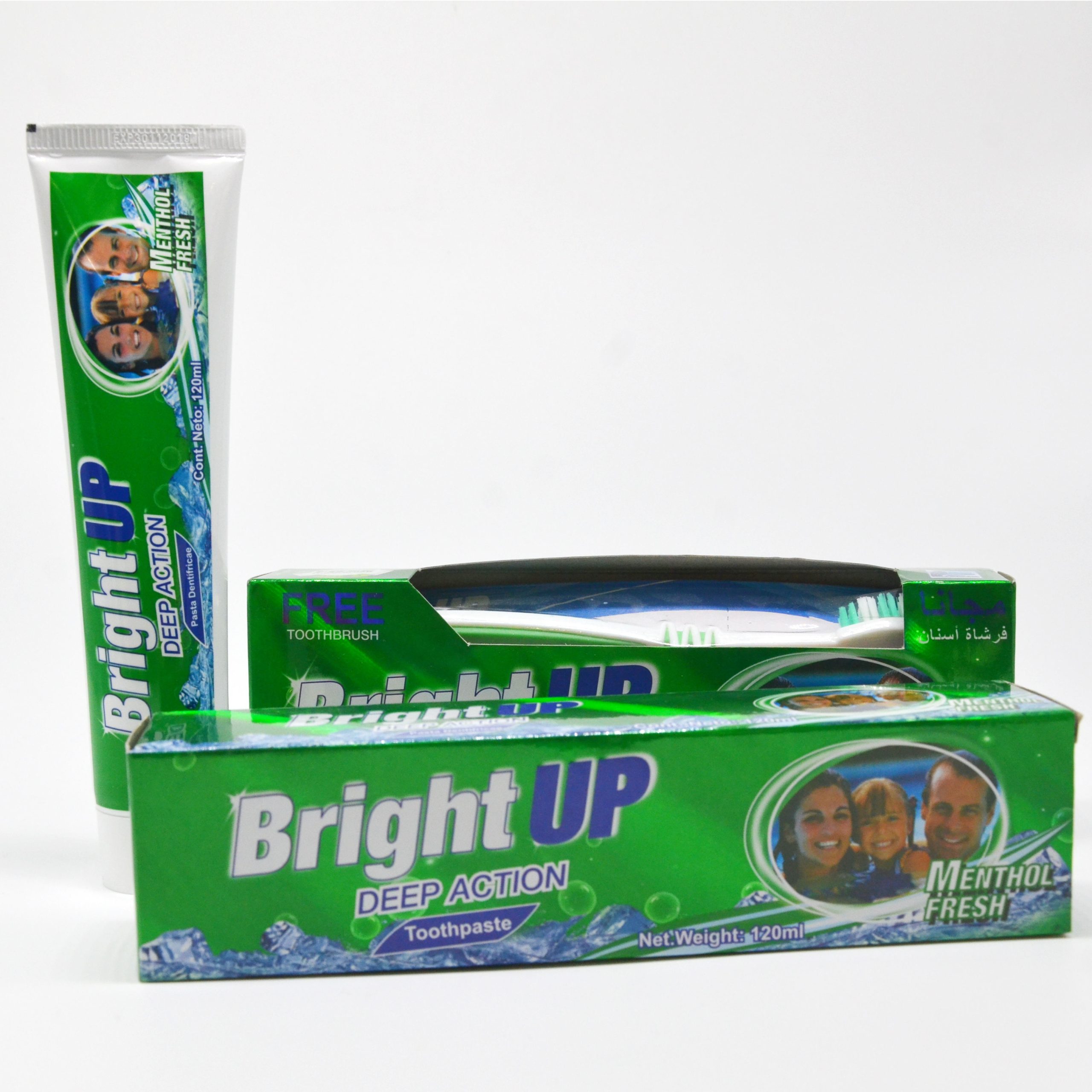 Bright smile Teeth Whitening Fluoride Toothpaste