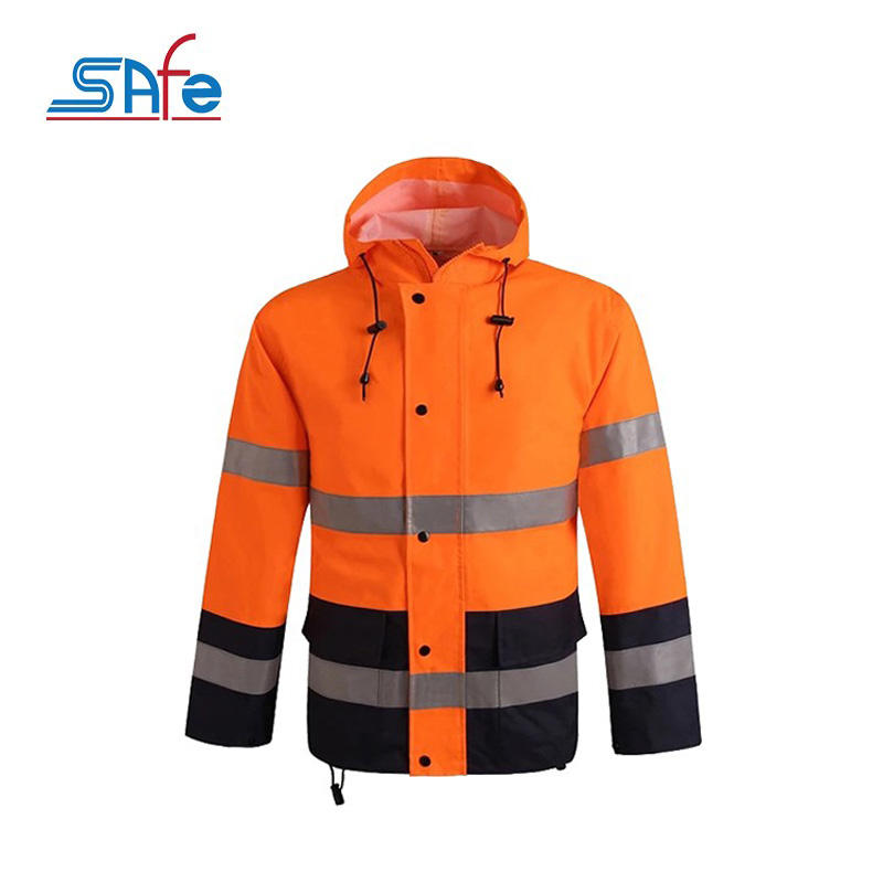 high visibility reflective safety vest reflective jacket waterproof