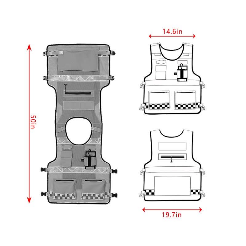 Protective Vest Body Protection Aramid CS Outdoor Paintball Multi-function Airsoft Paintball Vest MOLLE Black Training Vest