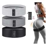 Non Slip Elastic Booty Exercise Belt Workout Bands Women Sports Fitness Resistance Bands for Legs and Butt Exercise Bands