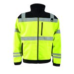 Custom Made High Visibility Safety Breathable Reflective Vest Jacket on Construction Site Safety Jacket Water Proof Customized