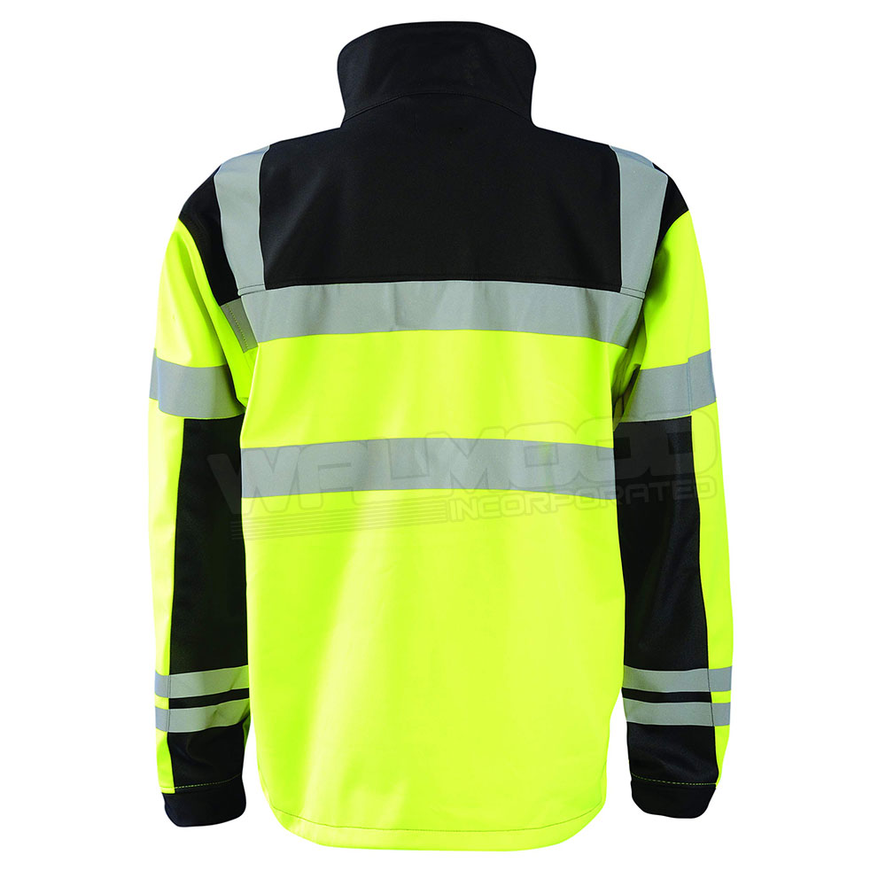 Custom Made High Visibility Safety Breathable Reflective Vest Jacket on Construction Site Safety Jacket Water Proof Customized