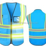 New Arrivals Hi-Vis Fluorescent Safety Vest Custom Colors Reflective Gear All Sizes With Custom Logo