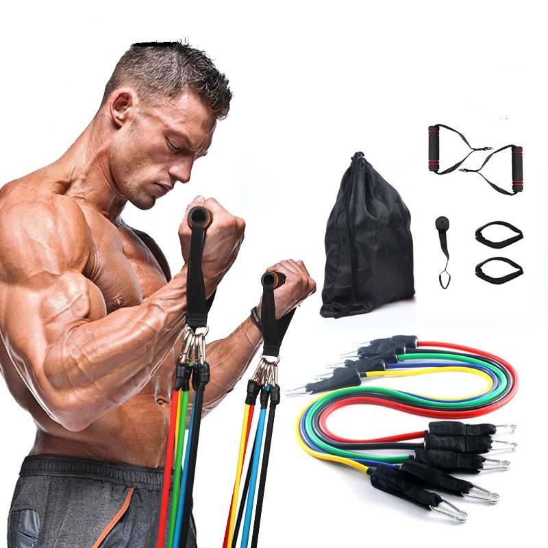 Pull Rope Workout Bands Resistance Bands TPE Tubes Pedal Exerciser Crossfit Fitness Bodybuilding Elastic Bands