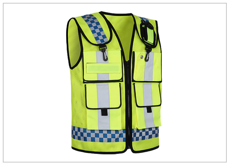 Reflective Tactical Security Vest Double Net Multifunctional Vest Heavy Duty Premium Safety Vest Logo Free Size Waistcoat