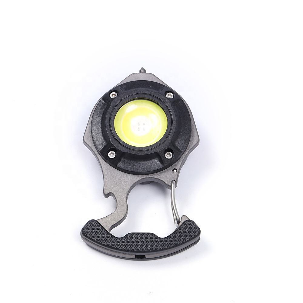 Super Bright Portable Waterproof Mini Keychain Flashlight Usb Rechargeable Emergency Cob Keychain Light