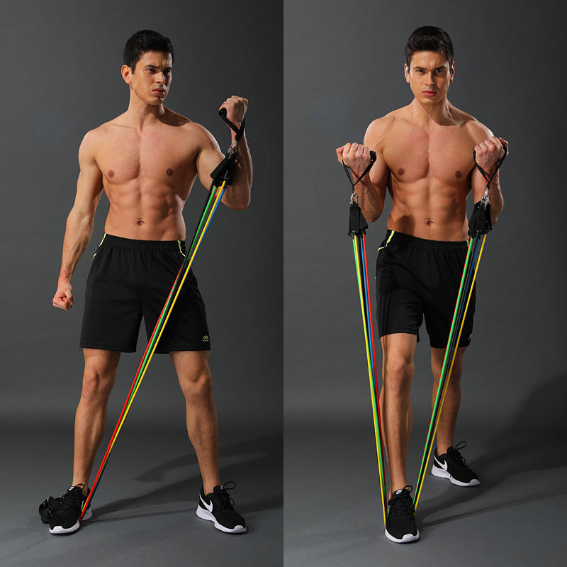 Pull Rope Workout Bands Resistance Bands TPE Tubes Pedal Exerciser Crossfit Fitness Bodybuilding Elastic Bands