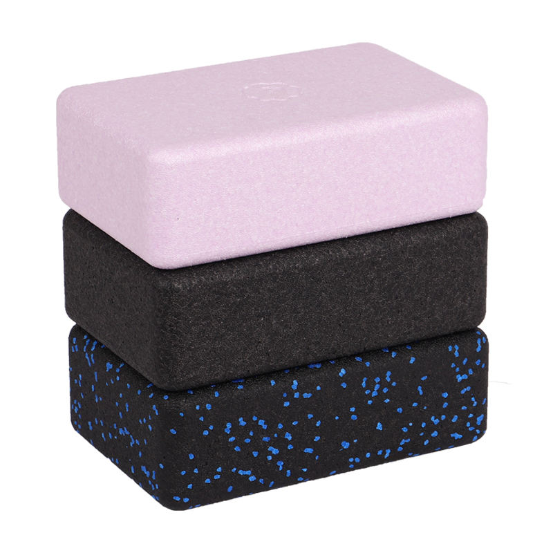 High Density Lightweight Indoor solid color Yoga Foam Brick EPP Yoga block For Fitness Sports