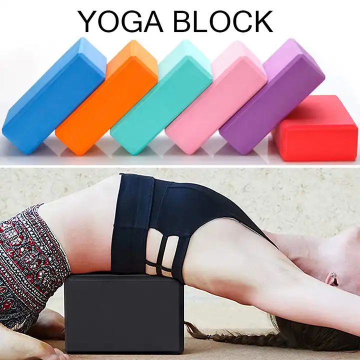 Yoga Exercise Necessary Accessories Eco-friendly EVA Foam High Density Yoga Block