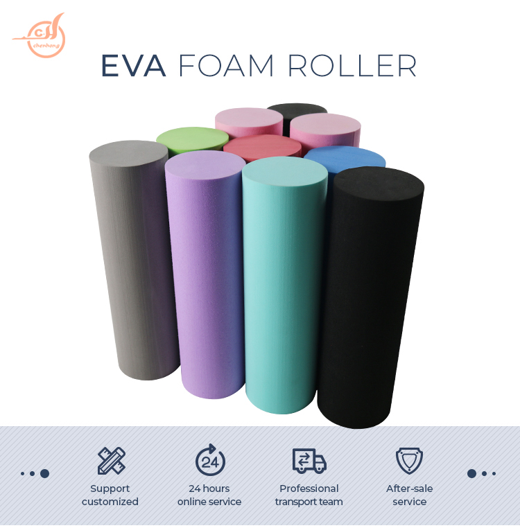 High density custom fitness private label amazon foam eva yoga roller