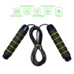 YIWU Custom Best Seller Fitness Workout Weighted Handle Steel Wire Adjustable Speed Skipping Rope Jump Rope