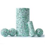 Harbour customised exercise high density satin paint 90cm eva foam roller