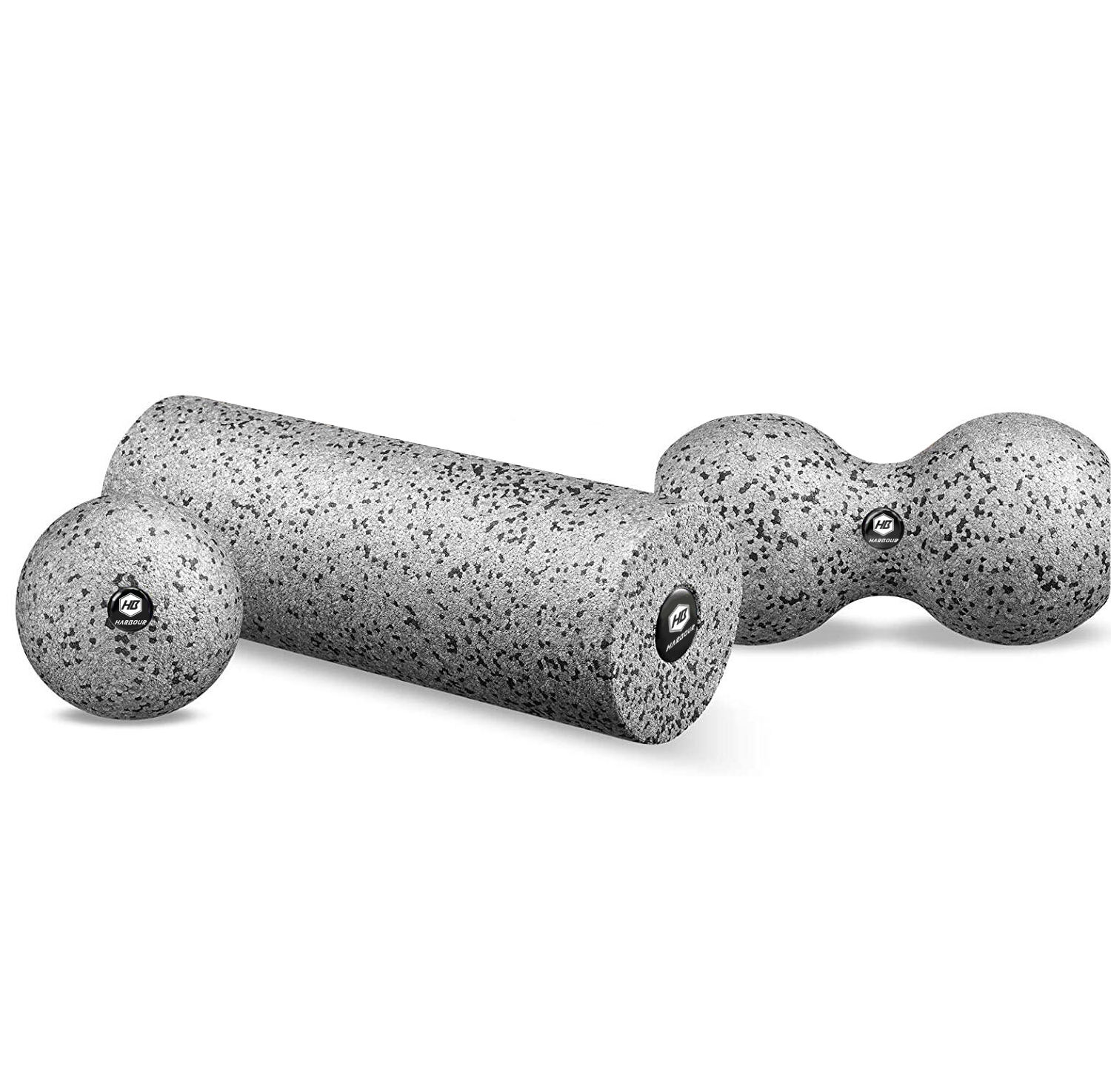 Whole Travel OEM Fitness High-density Round Custom Mini Heated Massage Customized Logo EPP Yoga Foam Roller Set