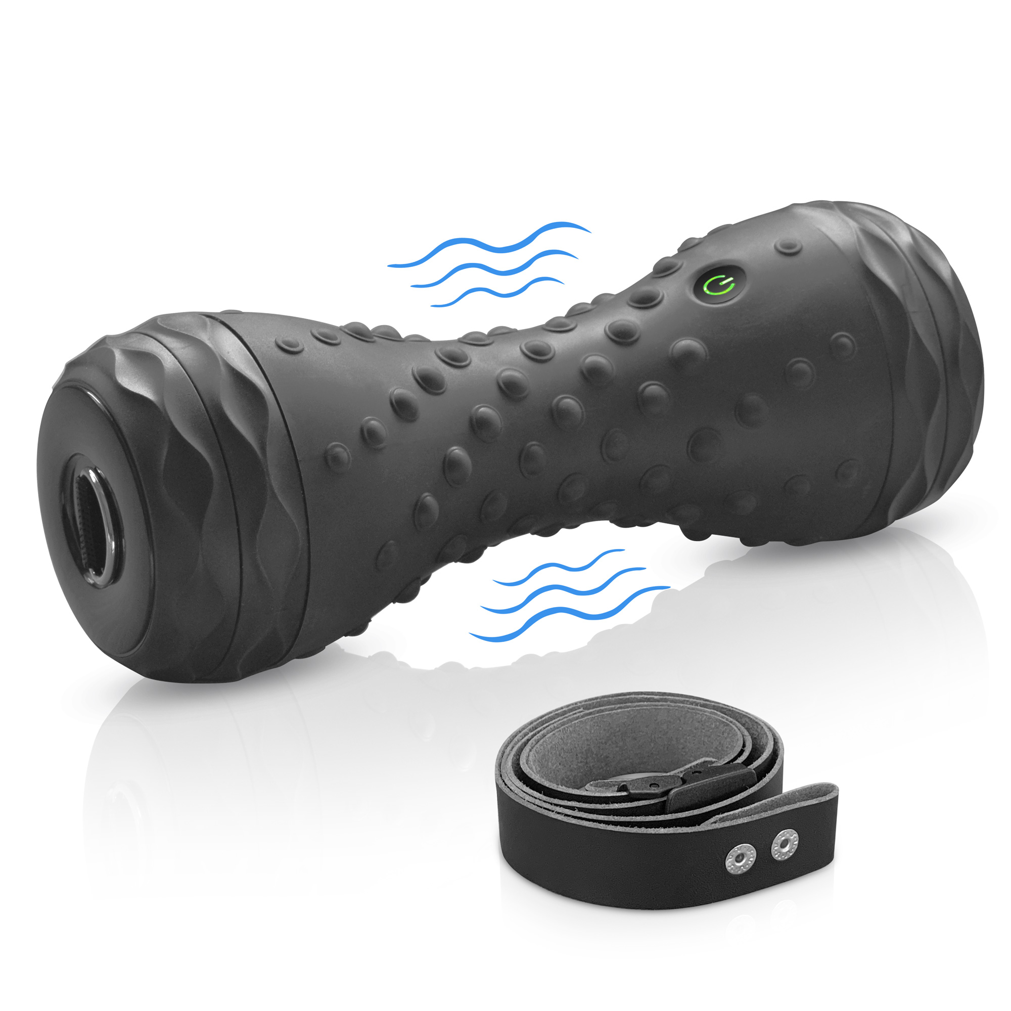 Phenitech Vibrating Foam Massage Roller Home Deep Tissue Release Point Foam Roller for Physical Therapy