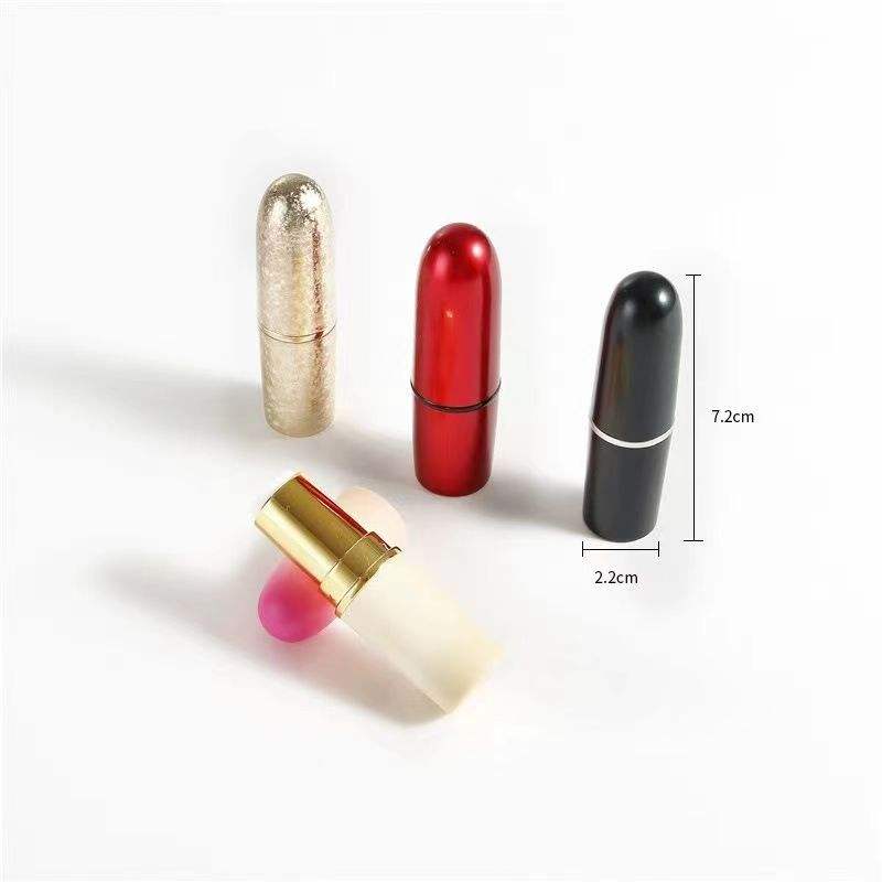 Bullet Shape Empty Lipstick Tubes Cosmetics Lip Makeup Luxury Plastics Lip Balm Tube