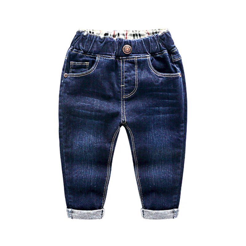 High Quality Kids Jeans Children Boys Trousers Fashion Simple Boy Denim Pants