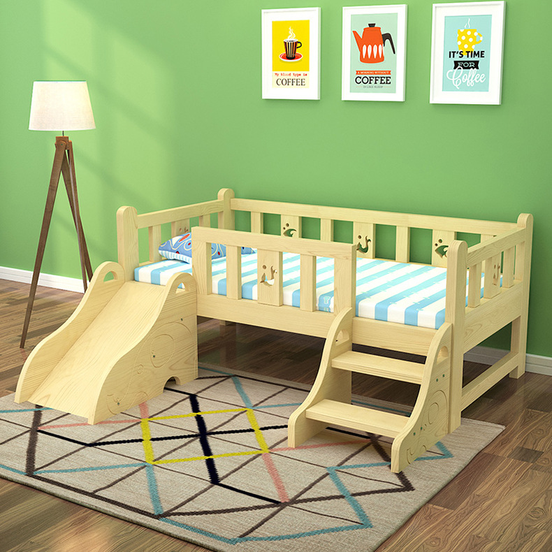 Kainice Factory kids beds with slide wooden boys girls bed for children single bed for children wood for child bedroom