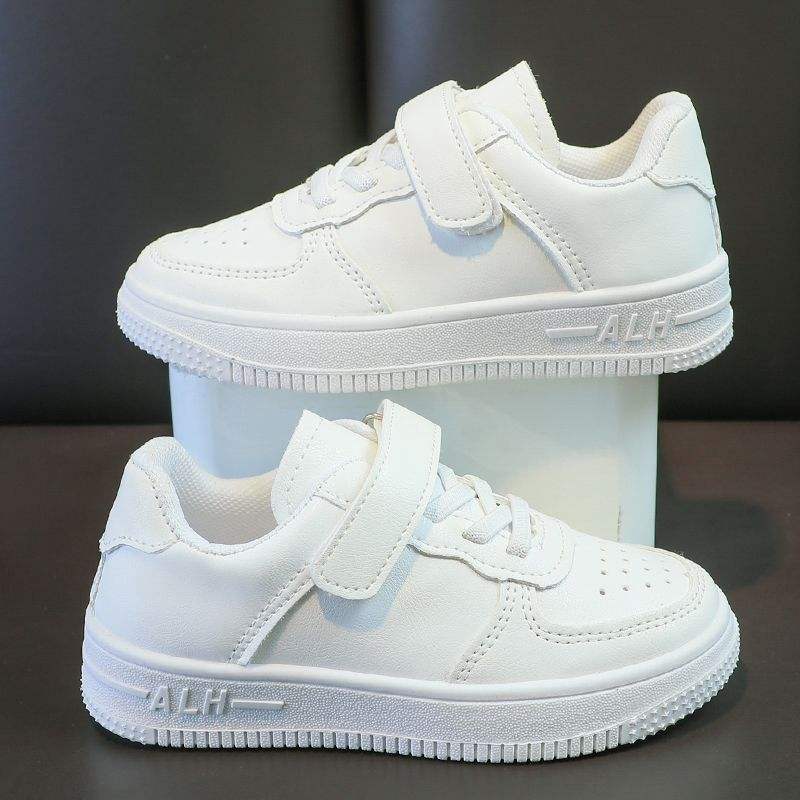 White Spring And Summer Breathable Soft Bottom Custom Kids Shoes Sports