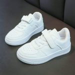 White Spring And Summer Breathable Soft Bottom Custom Kids Shoes Sports