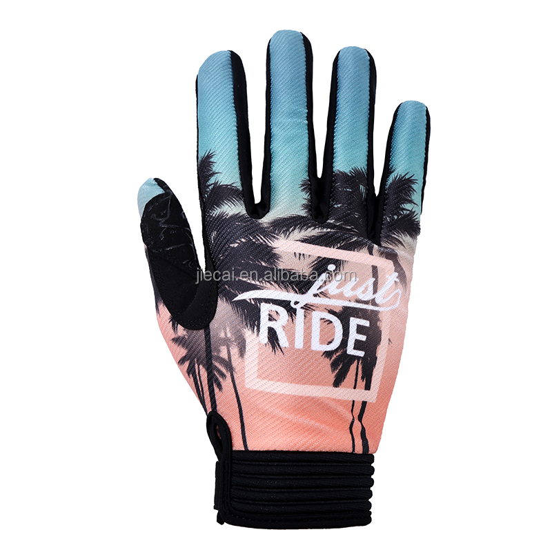 Breathable Full Finger Gloves Touch Screen MTB Gloves Unisex Cycling Gloves for Motocross Outdoor Sports